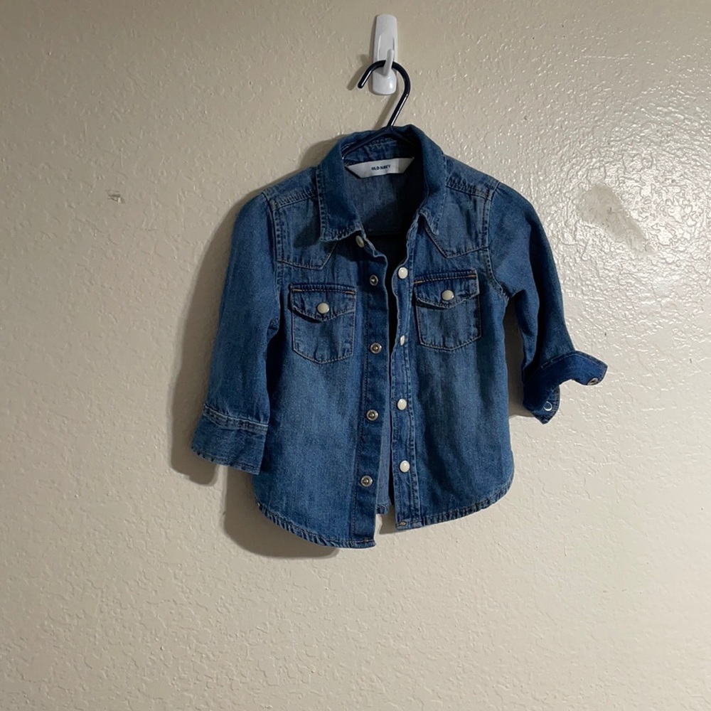 Blue Jean Button Up